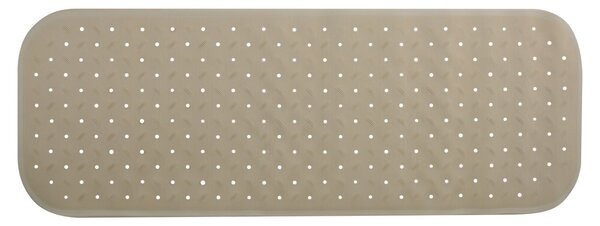 MSV protiskluzová podložka do vany CLASS Premium, béžová, SBS kaučuk, 36 x 97 cm