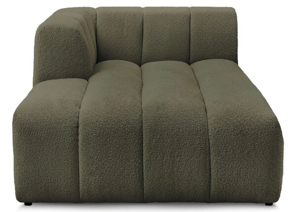 Bobochic Paris Zelená bouclé lenoška Annecy 170 cm, levá