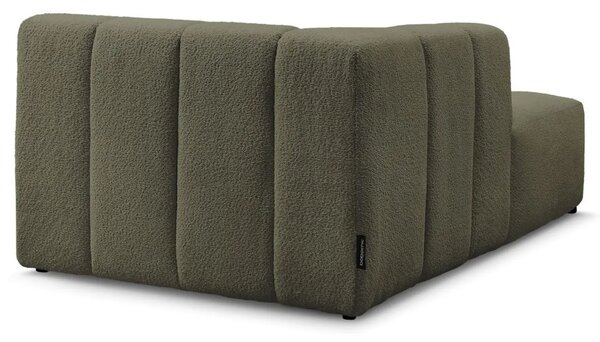 Bobochic Paris Zelená bouclé lenoška Annecy 170 cm, levá