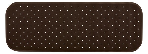 MSV protiskluzová podložka do vany CLASS Premium, hnědá, SBS kaučuk, 36 x 97 cm