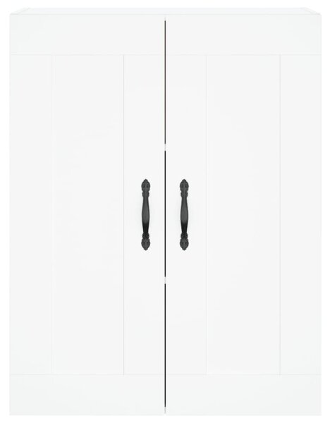 Skříň highboard bílá 69,5 x 34 x 180 cm kompozitní dřevo 3199649