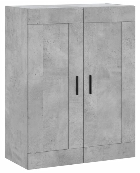 Skříň highboard betonově šedá 69,5x34x180 cm kompozitní dřevo 3199637