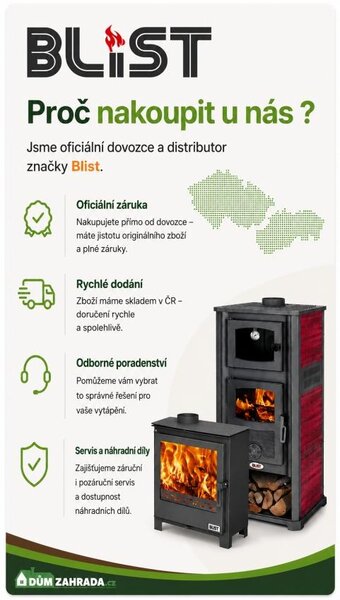 Krbová kamna ROMA E s výměníkem - červená