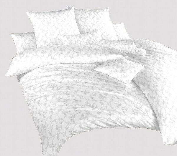 Nová kolekce damaškového povlečení s vytkaným zajímavým ornamentem v bílé barvě. Povlečení Rokoko dodá Vaši ložnici půvab a eleganci. Dopřejte si příjemné pohlazení a ničím nerušený spánek v povlečení od nás. Rozměr povlaku je 70x90 cm