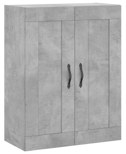 Skříň highboard betonově šedá 69,5x34x180 cm kompozitní dřevo 3200037