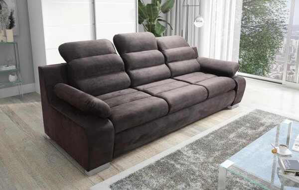Pohovka Denver 3R, hnědá (MIL 10833)