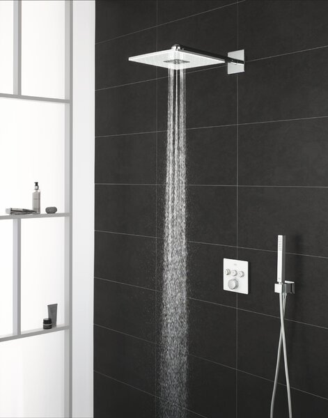 GROHE Grohtherm SmartControl - Termostat pro podomítkovou instalaci s třemi ventily, měsíční bílá/chrom 29157LS0