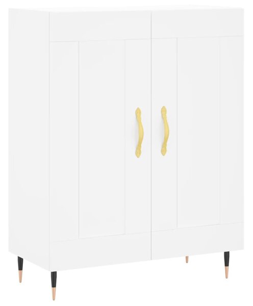 Skříň highboard bílá 69,5 x 34 x 180 cm kompozitní dřevo 3199665