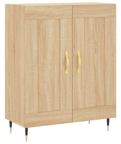 Skříň highboard dub sonoma 69,5 x 34 x 180 cm kompozitní dřevo 3199668