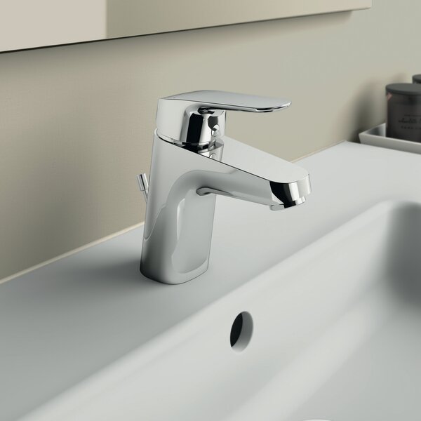 Ideal Standard CeraFlex - Umyvadlová baterie stojánková s odtokovou garniturou, chrom B1708AA