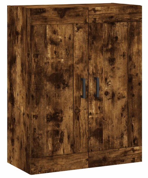 Skříň highboard kouřový dub 69,5 x 34 x 180 cm kompozitní dřevo 3199686