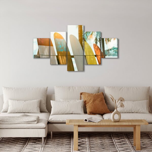 Obraz - Surfovací prkna (125x70 cm)
