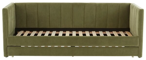 Jotex Zelená rozkládací postel BOLINA 90 x 200 cm