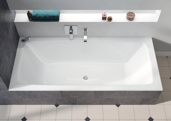 Kaldewei Cayono Duo - Vana na zabudování 1700x750 mm, alpská bílá 272400010001