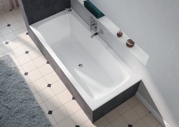 Kaldewei Cayono Duo - Vana na zabudování 1700x750 mm, alpská bílá 272400010001