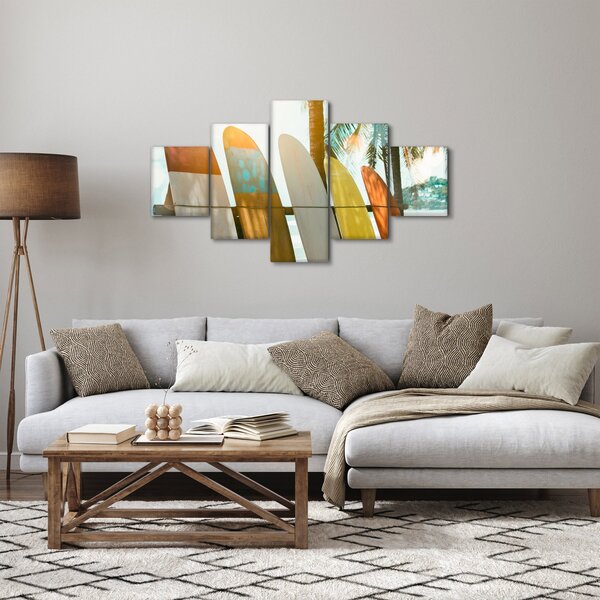 Obraz - Surfovací prkna (125x70 cm)