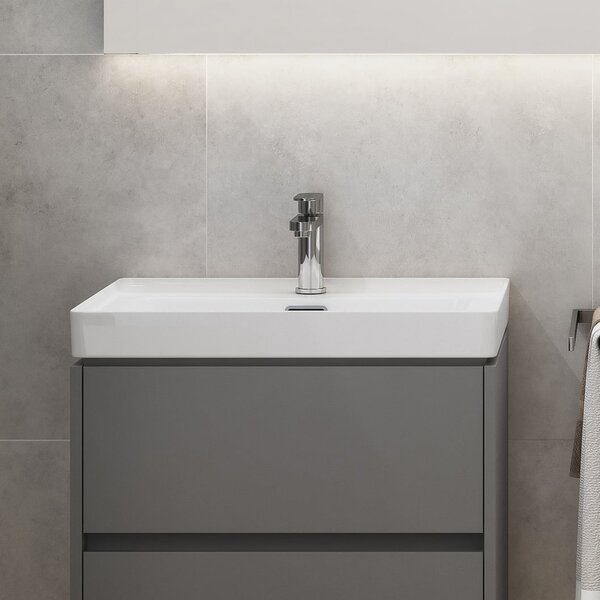 Cersanit Crea umyvadlo 50.5x40 cm obdélníkový nábytkový bílá K114-005