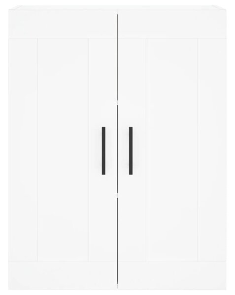 Skříň highboard bílá 69,5 x 34 x 180 cm kompozitní dřevo 3199897