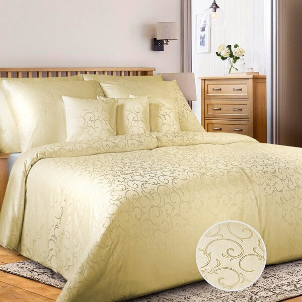 Povlečení Veba ORNELLA Ornament sekt Velikost: 140x220 cm + 70x90 cm