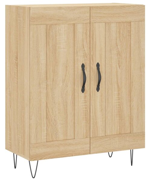 Skříň highboard dub sonoma 69,5 x 34 x 180 cm kompozitní dřevo 3199716