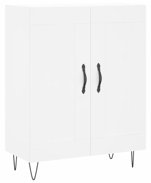 Skříň highboard bílá 69,5 x 34 x 180 cm kompozitní dřevo 3199713
