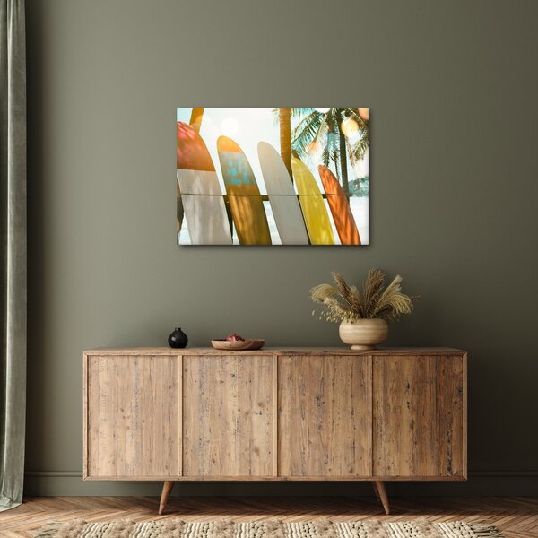 Obraz - Surfovací prkna (70x50 cm)
