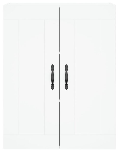 Skříň highboard bílá 69,5 x 34 x 180 cm kompozitní dřevo 3199713