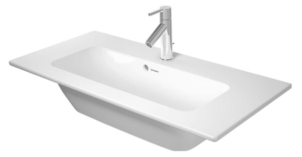 Duravit ME by Starck - Umyvadlo do nábytku Compact 830x400 mm, bílá 2342830000