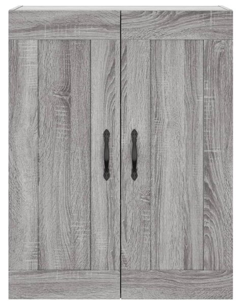 Skříň highboard šedá sonoma 69,5 x 34 x 180 cm kompozitní dřevo 3199719