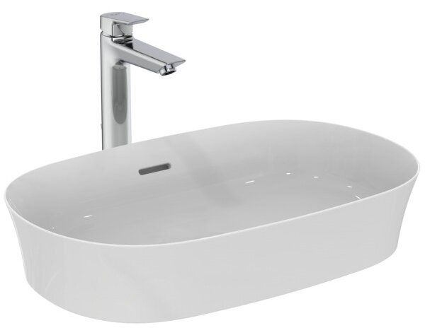 Ideal Standard Tesi - Umyvadlová baterie stojánková vysoká, s odtokovou garniturou, chrom A6573AA