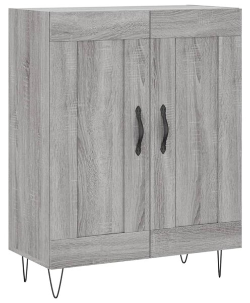 Skříň highboard šedá sonoma 69,5 x 34 x 180 cm kompozitní dřevo 3199719