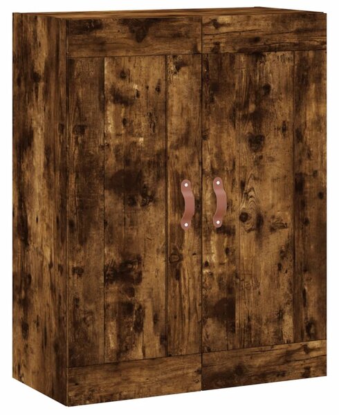 Skříň highboard kouřový dub 69,5 x 34 x 180 cm kompozitní dřevo 3199726