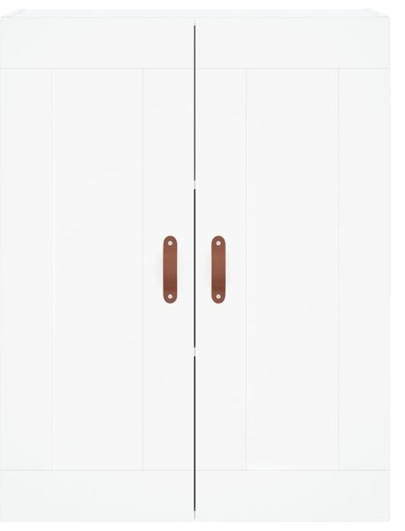 Skříň highboard bílá 69,5 x 34 x 180 cm kompozitní dřevo 3199785