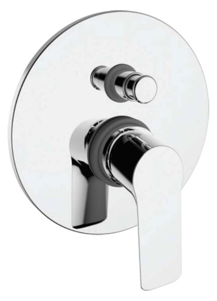 Teorema Up - vanová baterie pod omítku, komplet, chrom 9U010