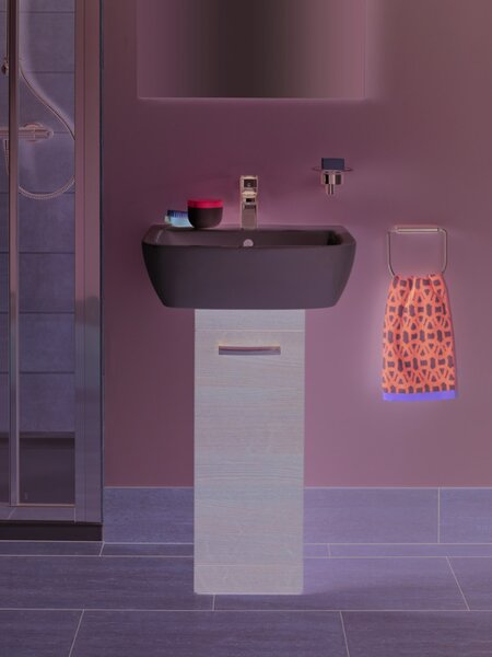 Ideal Standard Tempo - Umyvadlo 550x450 mm, s přepadem, bílá T058601