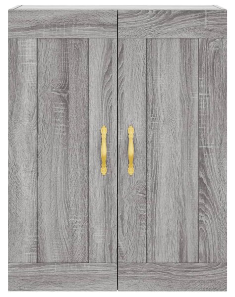 Skříň highboard šedá sonoma 69,5 x 34 x 180 cm kompozitní dřevo 3199735