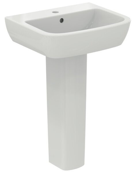 Ideal Standard Tempo - Umyvadlo 550x450 mm, s přepadem, bílá T058601