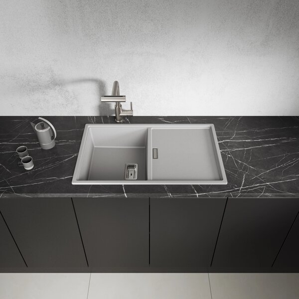 Laveo Dřezová baterie Rotaro s výsuvnou 4-funkční sprškou - BLR_069D, chrom