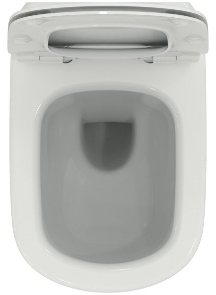 Ideal Standard Tesi - SET Závěsné WC s AQUABLADE® + sedátko ultra ploché Soft-Close, bílá T354601