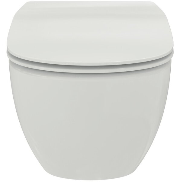 Ideal Standard Tesi - SET Závěsné WC s AQUABLADE® + sedátko ultra ploché Soft-Close, bílá T354601