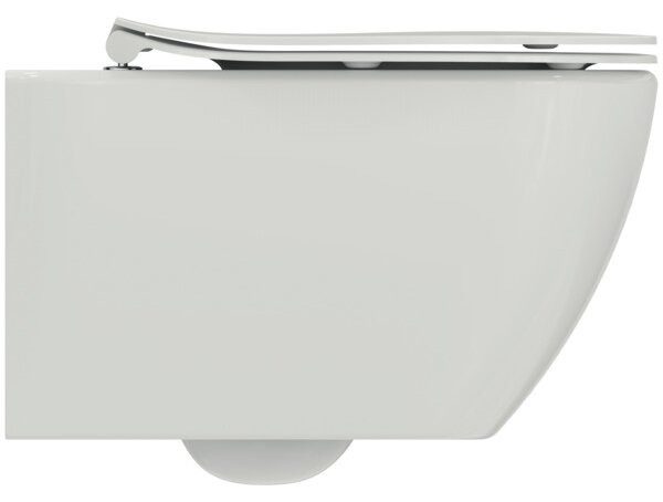 Ideal Standard Tesi - SET Závěsné WC s AQUABLADE® + sedátko ultra ploché Soft-Close, bílá T354601