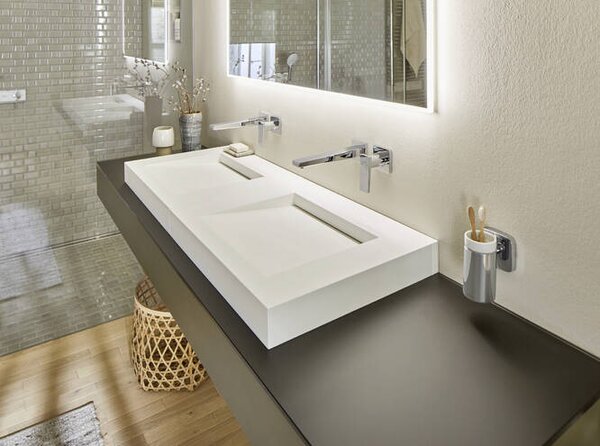 Hansgrohe Metropol Umyvadlová baterie s plnou pákou pod omítku, s výtokem 225 mm, chrom 32526000