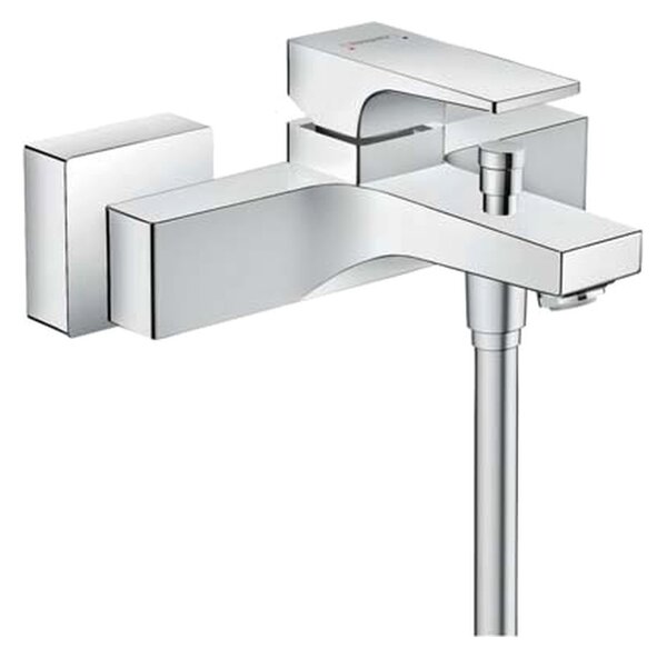 Hansgrohe Metropol Vanová baterie na stěnu s plnou pákou, chrom 32540000