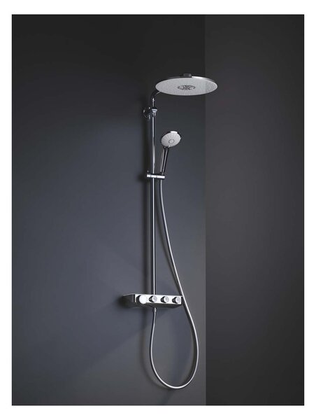 GROHE Euphoria SmartControl System 310 Duo - Sprchový systém s termostatem na zeď, měsíční bílá 26507LS0