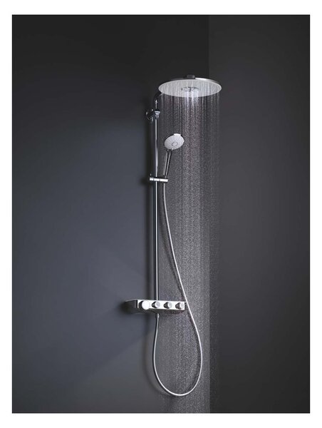 GROHE Euphoria SmartControl System 310 Duo - Sprchový systém s termostatem na zeď, měsíční bílá 26507LS0