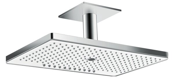 Hansgrohe Rainmaker Select horní sprcha 460 3jet s přívodem od stropu, bílá/chrom 24006400