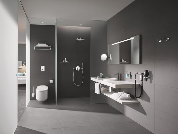 GROHE Lineare - Páková umyvadlová baterie DN 15, velikost S, Chrom 32114001