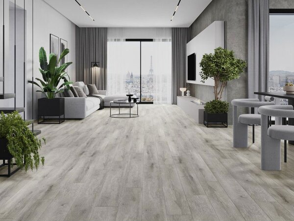 Mexen Boone vinylové panely 1240 x 182 mm SPC 6,5 mm, podklad IXPE 1,5 mm, 4 V-drážka, dub - F1054-1240-182-505-4V1-01
