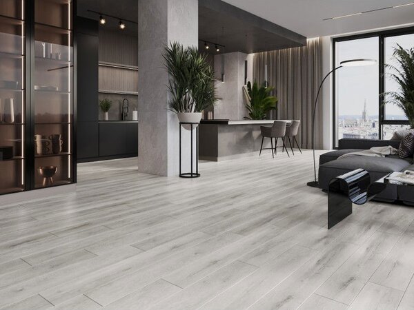 Mexen Boone vinylové panely 1240 x 182 mm SPC 6,5 mm, podklad IXPE 1,5 mm, 4 V-drážka, dub - F1054-1240-182-505-4V1-01
