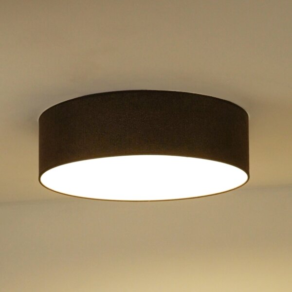 Duolla - LED Stropní svítidlo CORTINA LED/26W/230V pr. 45 cm 4000K hnědá
